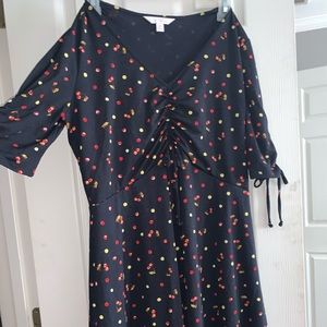 Cherry patterned dress